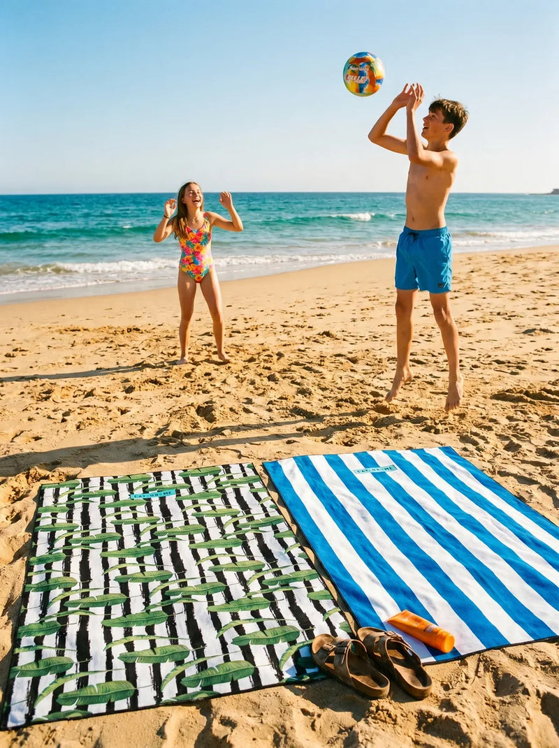 Strandbal Volleybal/Voetbal Summerprint incl. Pompje sfeerfoto
